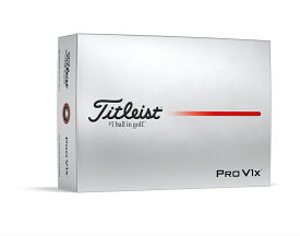 Titleist PROV1X White ローナンバー 2ダースパック 2025年最新モデル タイトリスト プロV1X ホワイト ゴルフ ボール