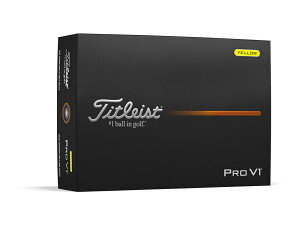 Titleist PROV1 yellow 2_[XpbN 2025NŐVf ^CgXg vV1 CG[ St {[