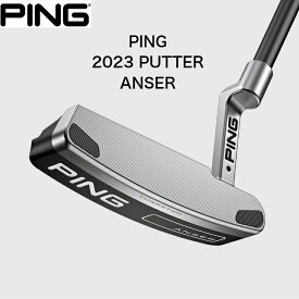 PING 2023 PUTTER ANSER ピン パター アンサー ゴルフクラブ 34インチ 標準ライ標準ロフト PP58 MID SIZE BLACK/GREY ミッドサイズ ブラックグレー