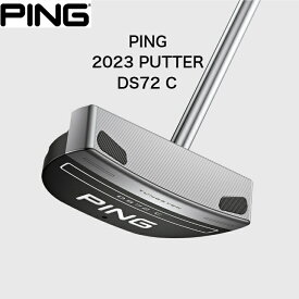 PING 2023 PUTTER DS72 C ピン パター ディーエス72 センターシャフト ゴルフクラブ 34インチ 標準ライ標準ロフト PP58 MID SIZE BLACK/GREY ミッドサイズブラックグレー