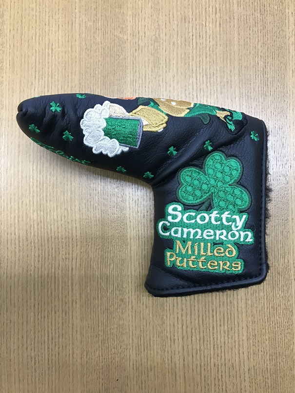 アメリカからの直輸入品 激レアなパターカバーです ScottyCameron 2015 St. Patrick's パターカバー 年末のプロモーション スコッティキャメロン 公式通販 セントパトリクスデイ PutterCover Day