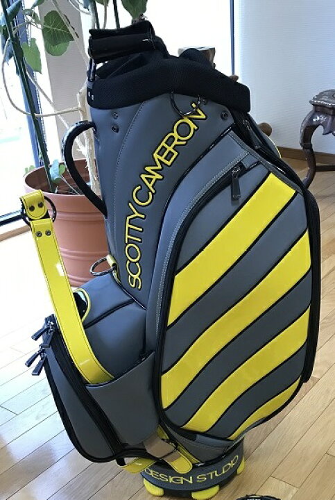 楽天市場】【新品未使用】ScottyCameron CAUTION STRIPE STAFF BAG 