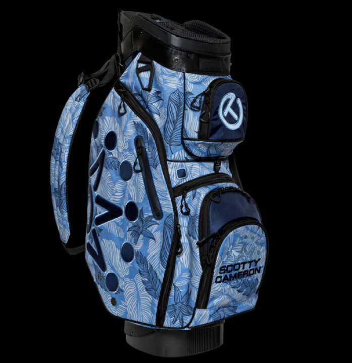 楽天市場】【新品】ScottyCameron CART BAG EXPLORER FLORAL BLUE 