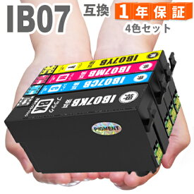 IB07 IB07CL4B マウス 増量タイプ 4色セット マウス PX-M6010F インク PX-M6011F インク PX-S6010 インク IB07KB IB07CB IB07MB IB07YB エプソン インク 互換インク