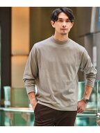 【WEB限定】JUST fit デイリーモック 長袖 Tシャツ -吸水速乾・抗菌- UNITED ARROWS green label relaxin…