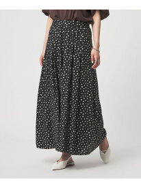 [size SHORTあり]【WEB限定】＜at ease＞キュロット パンツ UNITED ARROWS green label relaxing ユナイテッドアローズ グリーンレーベルリラクシング パンツ キュロット ブラック ホワイト ブラウン【送料無料】[Rakuten Fashion]