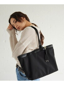 チャームツキ ロングハンドル トートバッグ はっ水 UNITED ARROWS green label relaxing ユナイテッドアローズ グリーンレーベルリラクシング バッグ ショルダーバッグ ブラック ネイビー グリーン【送料無料】[Rakuten Fashion]