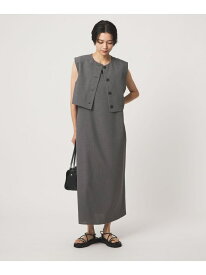 マルチウェイ ワンピース UNITED ARROWS green label relaxing ユナイテッドアローズ グリーンレーベルリラクシング ワンピース・ドレス ワンピース ネイビー ブラック グレー【送料無料】[Rakuten Fashion]