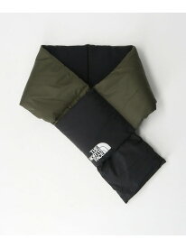 ＜THE NORTH FACE＞ヌプシマフラー ダウンマフラー UNITED ARROWS green label relaxing ユナイテッドアローズ グリーンレーベルリラクシング ファッション雑貨 マフラー・ストール・ネックウォーマー ブラック カーキ【送料無料】[Rakuten Fashion]