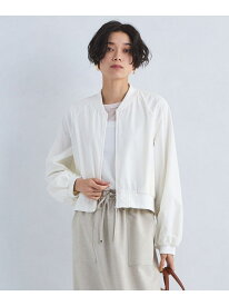 フォルム ジップ カーディガン UNITED ARROWS green label relaxing ユナイテッドアローズ グリーンレーベルリラクシング トップス カーディガン ホワイト ブラック【送料無料】[Rakuten Fashion]