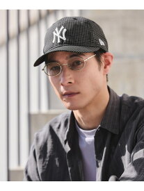 【別注】＜NEW ERA＞グリッド NY 9THIRTY キャップ UNITED ARROWS green label relaxing ユナイテッドアローズ グリーンレーベルリラクシング 帽子 キャップ ブラック【送料無料】[Rakuten Fashion]