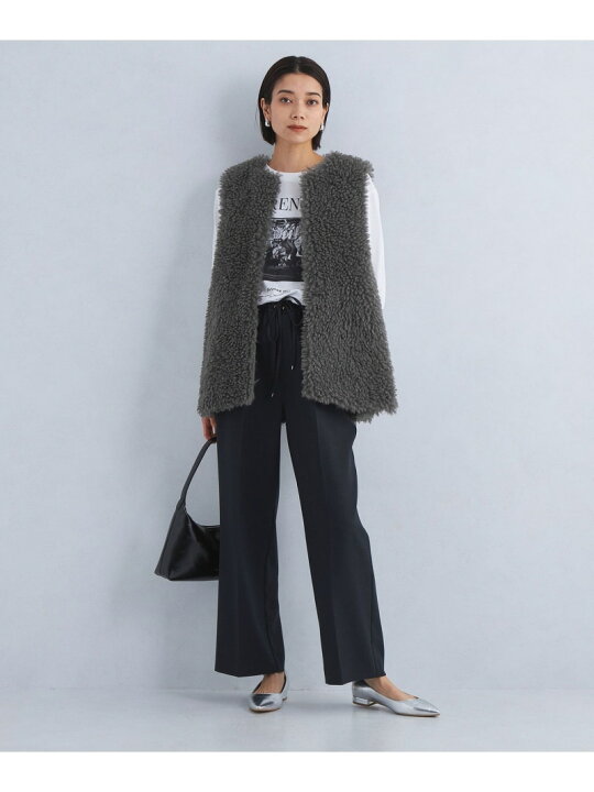 楽天市場】【SALE／50%OFF】フェイクファー ベスト UNITED ARROWS 