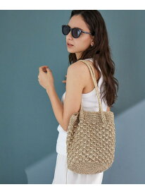 メタリックヤーンレーシー トートバッグ / ショルダーバッグ UNITED ARROWS green label relaxing ユナイテッドアローズ グリーンレーベルリラクシング バッグ ショルダーバッグ シルバー ブラック ゴールド ホワイト グリーン ネイビー オレン【送料無料】[Rakuten Fashion]