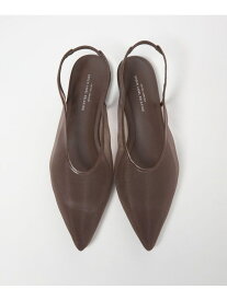 ポインテッド チュール スリングバックシューズ / サンダル / パンプス UNITED ARROWS green label relaxing ユナイテッドアローズ グリーンレーベルリラクシング シューズ・靴 スニーカー ブラウン ブラック【送料無料】[Rakuten Fashion]