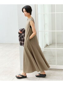 [size SHORT/TALLあり]ドライクロス ワンピース マシンウォッシャブル 通気性 UNITED ARROWS green label relaxing ユナイテッドアローズ グリーンレーベルリラクシング ワンピース・ドレス ワンピース オレンジ ブラック【先行予約】*【送料無料】[Rakuten Fashion]