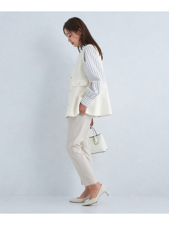 楽天市場】[size SHORTあり]バスケット ペプラム ジレ UNITED ARROWS 