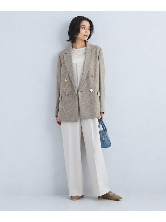 楽天市場】【SALE／40%OFF】メランジツイル ダブル ジャケット UNITED 