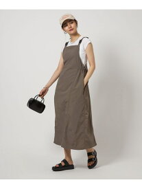【SALE／30%OFF】【別注】＜WILD THINGS＞サイド ドローストリング ジャンパースカート UNITED ARROWS green label relaxing ユナイテッドアローズ グリーンレーベルリラクシング ワンピース・ドレス ジャンパースカート グリーン【RBA_E】【送料無料】[Rakuten Fashion]