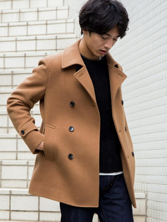 楽天市場】【SALE／40%OFF】NM K S120モッサ Pコート / ピーコート  