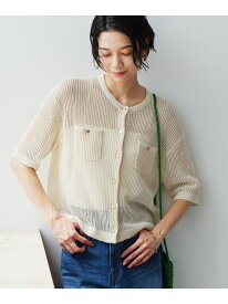 【結論シリーズ】デイリーメッシュカーデ ウォッシャブル UNITED ARROWS green label relaxing ユナイテッドアローズ グリーンレーベルリラクシング トップス カーディガン ブラック ブラウン ホワイト【送料無料】[Rakuten Fashion]