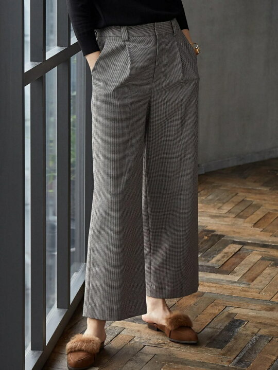 楽天市場】【SALE／50%OFF】KC ガンクラブチェック ワイドパンツ  