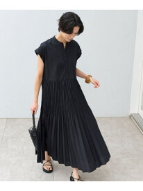 【結論シリーズ】全方位映えプリーツワンピ[size SHORT/TALLあり] UNITED ARROWS green label relaxing ユナイテッドアローズ グリーンレーベルリラクシング ワンピース・ドレス ワンピース ブルー ブラック【送料無料】[Rakuten Fashion]