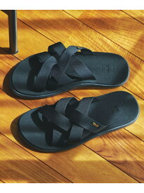 [ テバ ] SC TEVA VOYA SLIDE サンダル UNITED ARROWS green label relaxing ユナイテッドアローズ グリーンレーベルリラクシング シューズ・靴 サンダル ブラック カーキ【送料無料】[Rakuten Fashion]