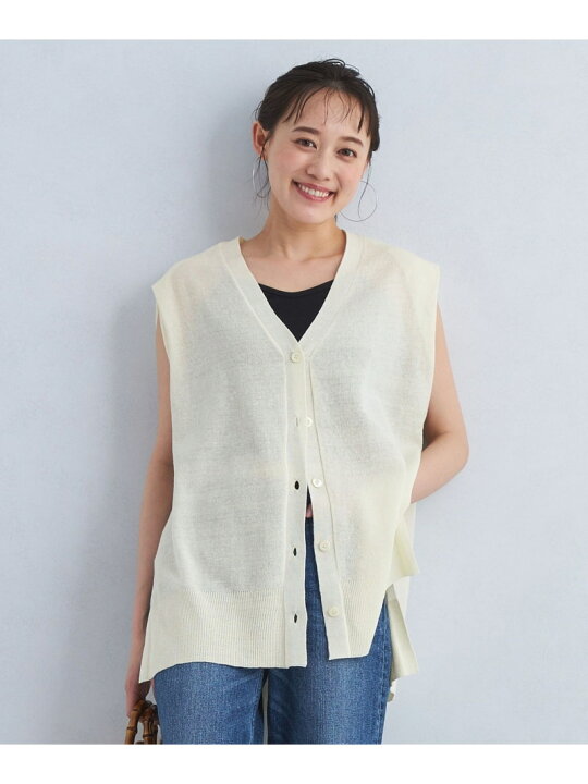楽天市場】【SALE／50%OFF】フォルム シアー ジレ ベスト 