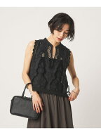 エンブロイダリー ベスト UNITED ARROWS green label relaxing ユナイテッドアローズ グリーンレーベルリ…
