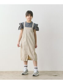 【SALE／40%OFF】シャカシャカ ジャンパースカート / キッズ 100cm-160cm - 撥水・UVカット - UNITED ARROWS green label relaxing ユナイテッドアローズ グリーンレーベルリラクシング ワンピース・ドレス ワンピース ベージュ ブルー【RBA_E】[Rakuten Fashion]
