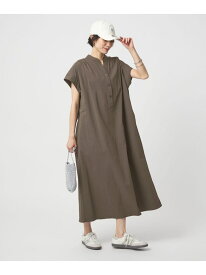 [size SHORTあり]WONDER CLOTH スキッパー ワンピース UNITED ARROWS green label relaxing ユナイテッドアローズ グリーンレーベルリラクシング ワンピース・ドレス ワンピース ベージュ グレー【送料無料】[Rakuten Fashion]