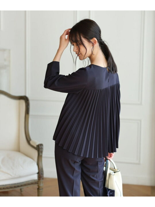 楽天市場】[size SHORTあり]パウドレ プリーツ ブラウス UNITED ARROWS 