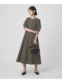 【SALE／30%OFF】ハシゴキリカエ ワンピース UNITED ARROWS green label relaxing ユナイテッドアローズ グリーンレーベルリラクシング ワンピース・ドレス ワンピース ネイビー ベージュ グレー【RBA_E】【送料無料】[Rakuten Fashion]