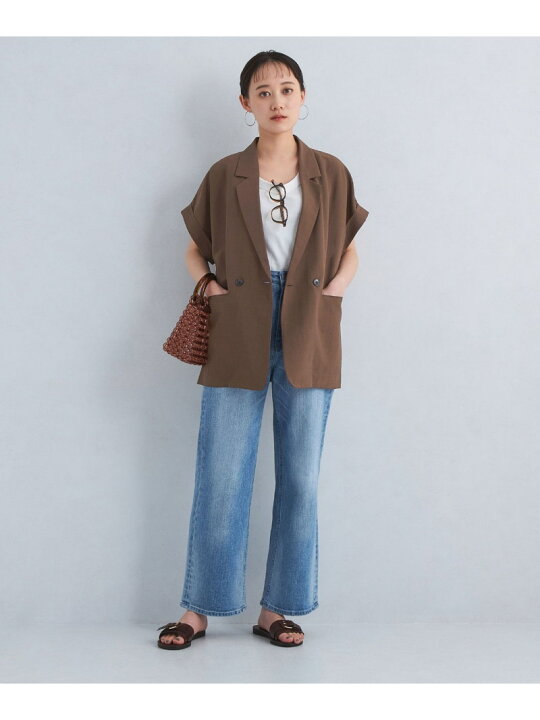楽天市場】【SALE／40%OFF】ICE フレンチスリーブ シャツ ジャケット 