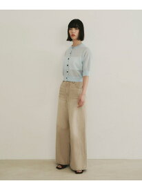 ＜EMMEL REFINES＞EM ソフト ワイド DNM パンツ EMMEL REFINES ユナイテッドアローズ グリーンレーベルリラクシング パンツ その他のパンツ ベージュ ホワイト【送料無料】[Rakuten Fashion]