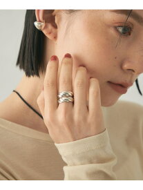 ＜PHILIPPE AUDIBERT＞PA Nate ダブル ブレード リング＜Select by EMMEL REFINES＞ EMMEL REFINES ユナイテッドアローズ グリーンレーベルリラクシング アクセサリー・腕時計 その他のアクセサリー・腕時計 シルバー【送料無料】[Rakuten Fashion]
