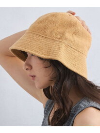 【別注/WEB限定】＜NEW ERA＞パイル ブリムハット UNITED ARROWS green label relaxing ユナイテッドアローズ グリーンレーベルリラクシング 帽子 キャップ ベージュ ブラック【先行予約】*【送料無料】[Rakuten Fashion]