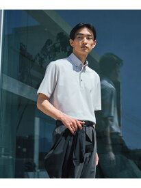 DUADRY CLEAN バーズアイ ボタンダウン ポロシャツ -吸水速乾・抗菌- UNITED ARROWS green label relaxing ユナイテッドアローズ グリーンレーベルリラクシング トップス ポロシャツ ピンク グリーン ブルー ブラウン ネイビー グレー ブラック【送料無料】[Rakuten Fashion]