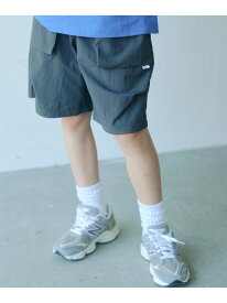 【スタメンシリーズ】タッサー ハーフパンツ / キッズ 100cm-160cm UNITED ARROWS green label relaxing ユナイテッドアローズ グリーンレーベルリラクシング パンツ その他のパンツ グレー グリーン[Rakuten Fashion]