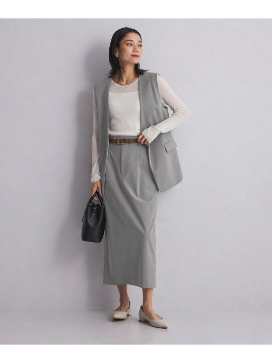 楽天市場】【WEB限定】＜at ease＞ジレ スカート セットアップ UNITED  