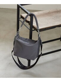 2WAY フナガタ バッグ M / ショルダーバッグ はっ水 UNITED ARROWS green label relaxing ユナイテッドアローズ グリーンレーベルリラクシング バッグ ショルダーバッグ グレー ブラック グリーン ホワイト ネイビー【送料無料】[Rakuten Fashion]