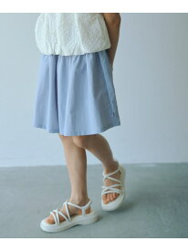 【スタメンシリーズ】タッサーフリルキュロット / キッズ 100cm-160cm UNITED ARROWS green label relaxing ユナイテッドアローズ グリーンレーベルリラクシング パンツ その他のパンツ グリーン ブラック グレー ベージュ[Rakuten Fashion]