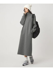 【お得なクーポンあり】ダンボール ハイネック ワンピース UNITED ARROWS green label relaxing ユナイテッドアローズ グリーンレーベルリラクシング ワンピース・ドレス ワンピース ブラック グレー【送料無料】[Rakuten Fashion]
