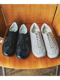 【別注】＜GERMAN TRAINeR＞ジャーマン マラソン スニーカー UNITED ARROWS green label relaxing ユナイテッドアローズ グリーンレーベルリラクシング シューズ・靴 スニーカー ブラック グレー【送料無料】[Rakuten Fashion]