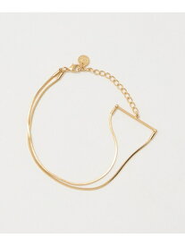＜BDM STUDIO＞ 2ライン ブレスレット＜Select by EMMEL REFINES＞ EMMEL REFINES ユナイテッドアローズ グリーンレーベルリラクシング アクセサリー・腕時計 その他のアクセサリー・腕時計 ゴールド【送料無料】[Rakuten Fashion]