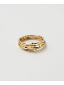 ＜BDM STUDIO＞4ライン リング＜Select by EMMEL REFINES＞ EMMEL REFINES ユナイテッドアローズ グリーンレーベルリラクシング アクセサリー・腕時計 その他のアクセサリー・腕時計 ゴールド【送料無料】[Rakuten Fashion]