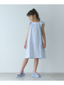 【SALE／40%OFF】マルチストライプ ワンピース / キッズ 140cm-160cm UNITED ARROWS green label relaxing ユナイテッドアローズ グリーンレーベルリラクシング ワンピース・ドレス ワンピース ピンク ブルー【RBA_E】[Rakuten Fashion]