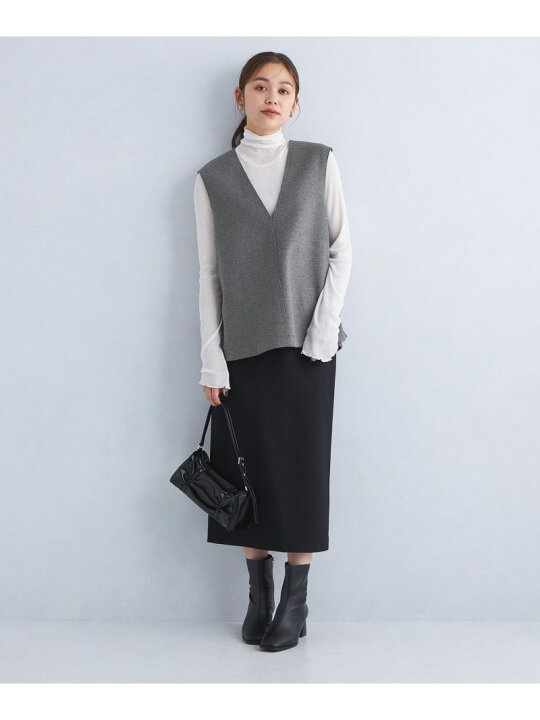 楽天市場】【SALE／40%OFF】アッシュクジャージー Vネック ベスト 