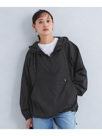 ＜MFG＞ポケッタブル アノラック パーカー -ウォッシャブル・撥水- UNITED ARROWS green label relaxing ユナイテッドアローズ グリーンレーベルリラクシング ジャケット・アウター ナイロンジャケット ベージュ ブラック【送料無料】[Rakuten Fashion]