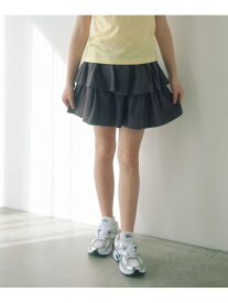 【SALE／25%OFF】ミニ裏毛 フリル キュロット(ダークグレー)140cm-160cm UNITED ARROWS green label relaxing ユナイテッドアローズ グリーンレーベルリラクシング パンツ その他のパンツ グレー【RBA_E】[Rakuten Fashion]